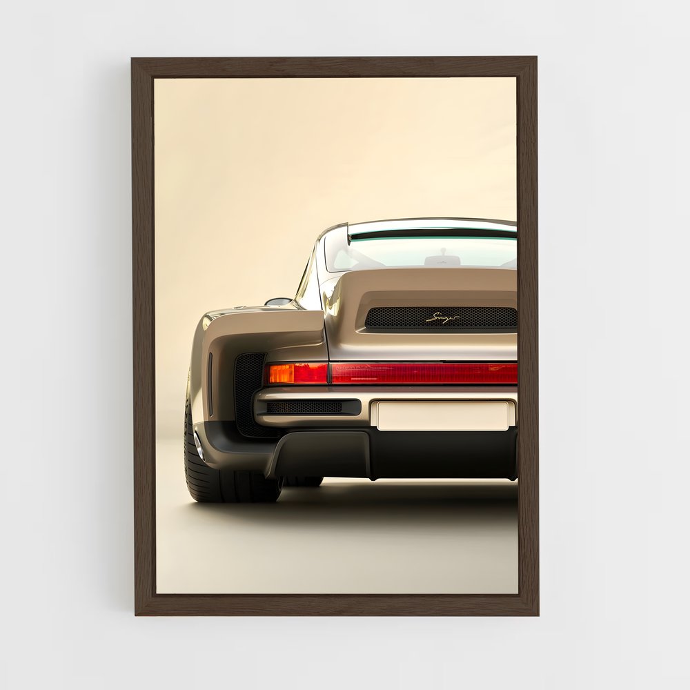 Poster Turbo Dynamique DLS – affiche Voitures Singer (vue 5)